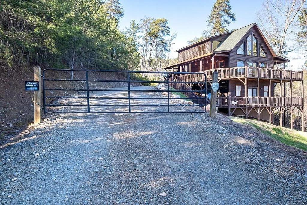 Mistletoe Cabin- Private Cabin W Views, Hottub, Pet Friendly Murphy Eksteriør bilde