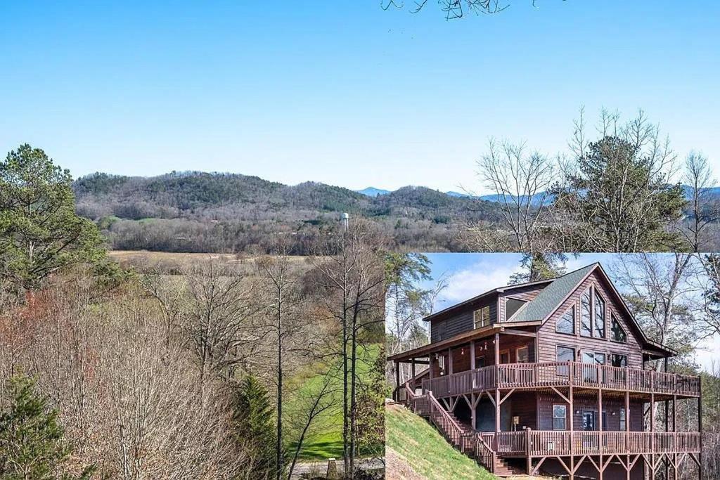 Mistletoe Cabin- Private Cabin W Views, Hottub, Pet Friendly Murphy Eksteriør bilde