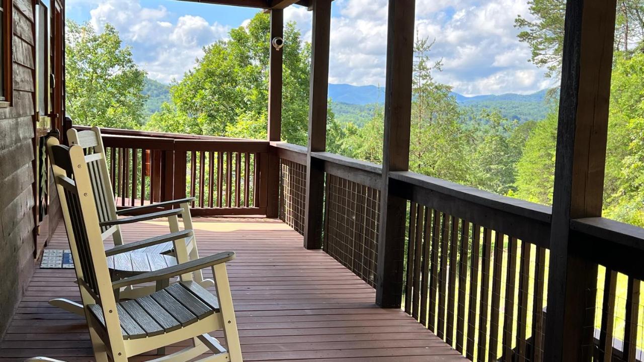 Mistletoe Cabin- Private Cabin W Views, Hottub, Pet Friendly Murphy Eksteriør bilde