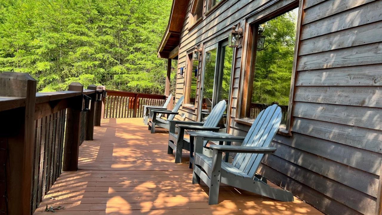 Mistletoe Cabin- Private Cabin W Views, Hottub, Pet Friendly Murphy Eksteriør bilde