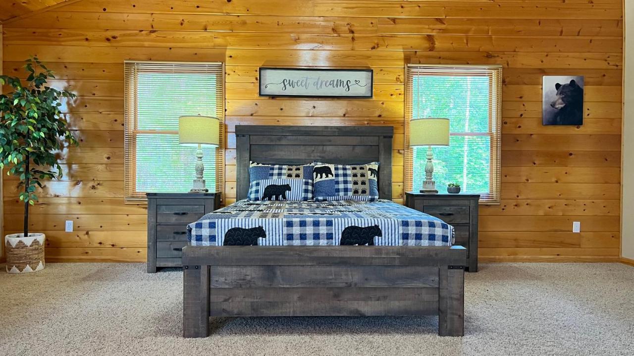 Mistletoe Cabin- Private Cabin W Views, Hottub, Pet Friendly Murphy Eksteriør bilde