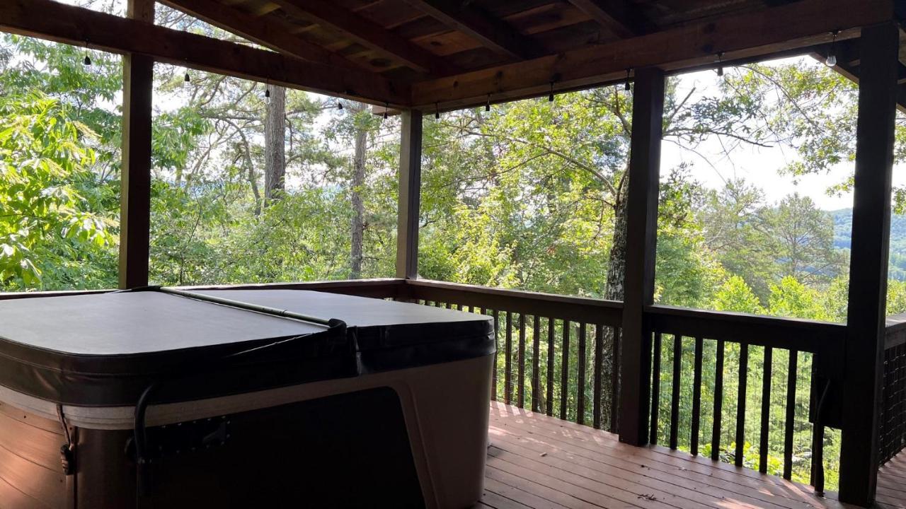 Mistletoe Cabin- Private Cabin W Views, Hottub, Pet Friendly Murphy Eksteriør bilde
