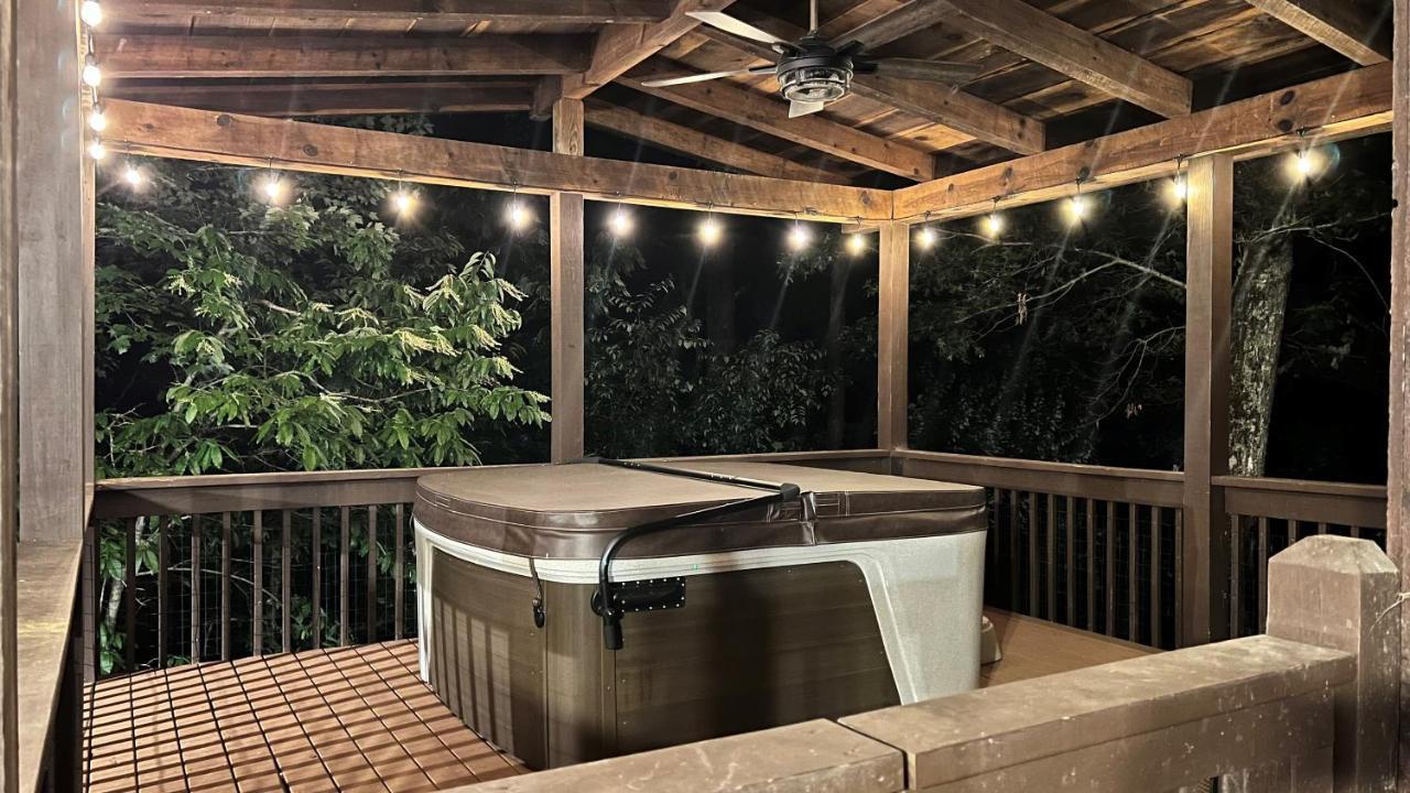 Mistletoe Cabin- Private Cabin W Views, Hottub, Pet Friendly Murphy Eksteriør bilde
