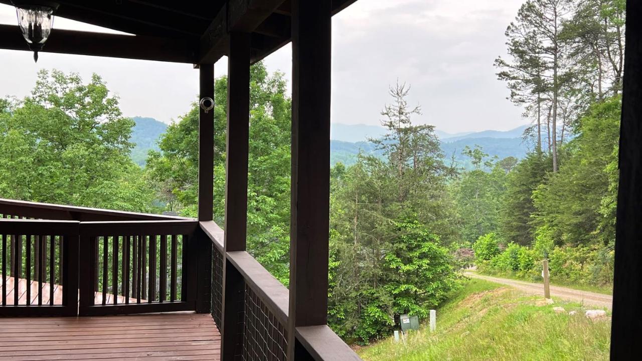 Mistletoe Cabin- Private Cabin W Views, Hottub, Pet Friendly Murphy Eksteriør bilde