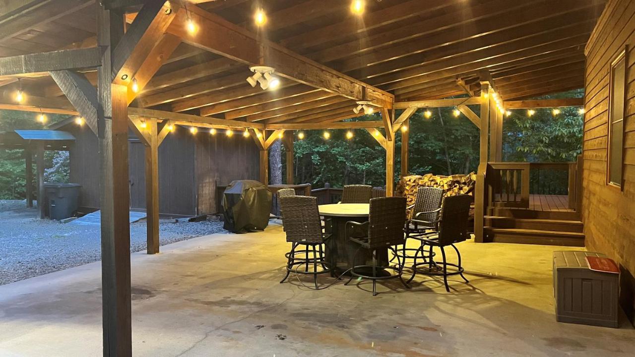 Mistletoe Cabin- Private Cabin W Views, Hottub, Pet Friendly Murphy Eksteriør bilde